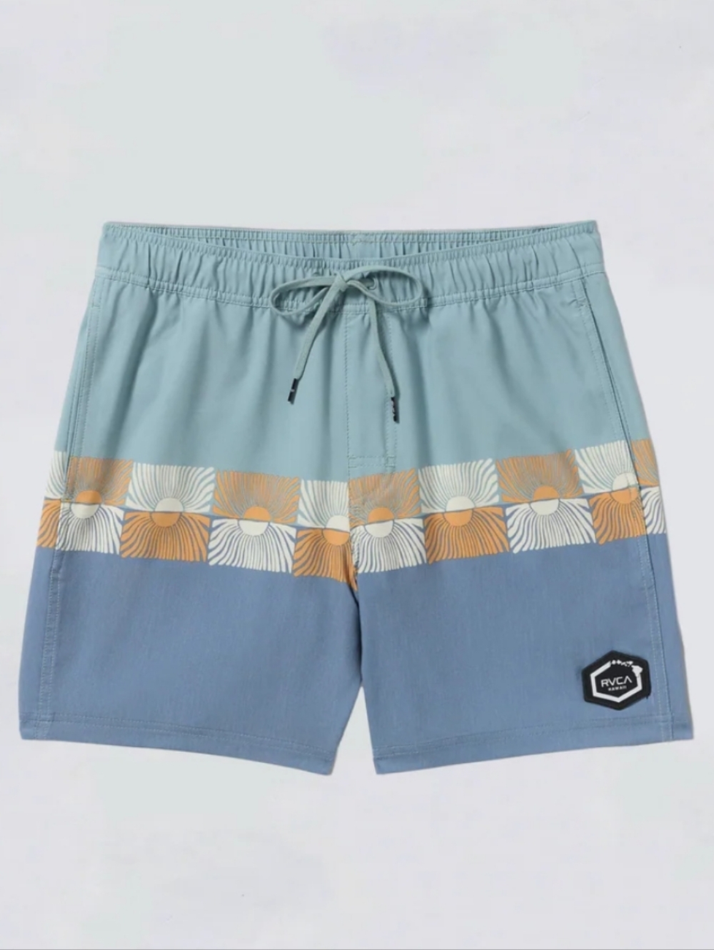 RVCA Hawaii Sunset Elastic Board Shorts M